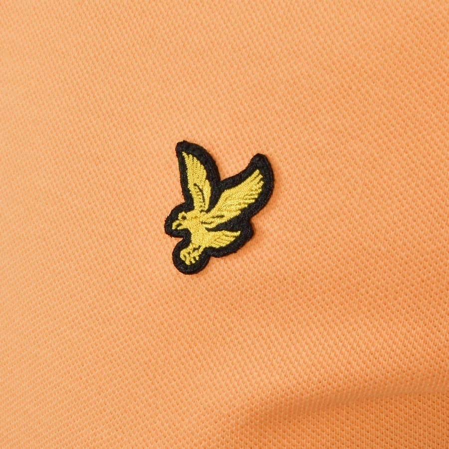 Alternative Image for ProductLyle And Scott Short Sleeved Polo T Shirt Orange3